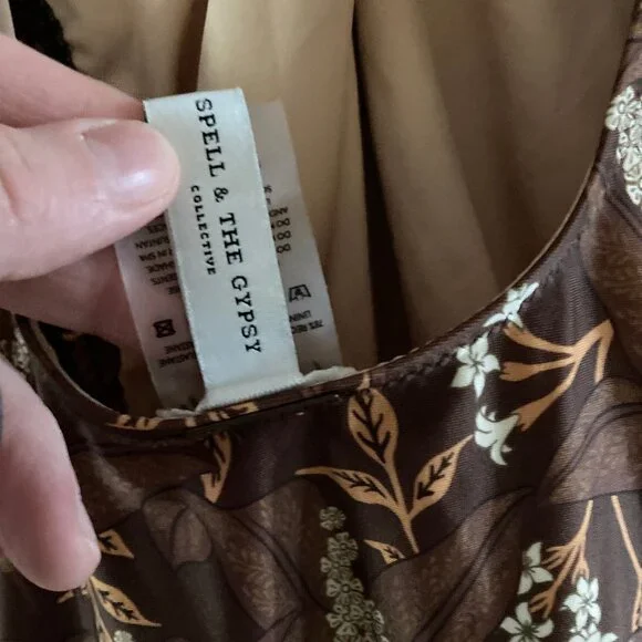 NWOT Spell Bianca Ruched One Piece Swimsuit Size Small - Picture 5 of 8